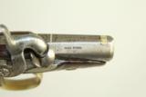  c. 1850 Andrew WURFFLEIN Antique DERINGER Pistol - 3 of 8