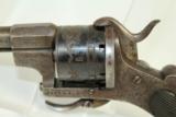  FINE Engraved EUGENE LEFAUCHEUX Pinfire Revolver - 2 of 12