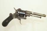  FINE Engraved EUGENE LEFAUCHEUX Pinfire Revolver - 9 of 12