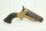  Antique SHARPS & Co. 4 Barrel 30 Pepperbox Pistol - 1 of 6