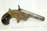  RARE Antique C.H. BALLARD DERINGER .41 Pistol - 5 of 5