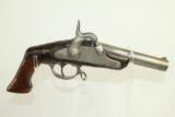  U.S. Springfield 1861 Rifle Turned Pistol Creation - 1 of 11