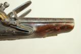  Antique EUROPEAN Double Barrel Flintlock Pistol - 9 of 12