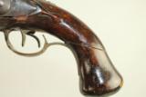  Antique EUROPEAN Double Barrel Flintlock Pistol - 10 of 12