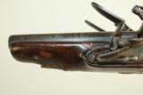  Antique EUROPEAN Double Barrel Flintlock Pistol - 12 of 12