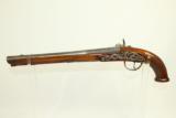  Antique EUROPEAN Dragoon Officer’s Percussion Pistol - 9 of 11