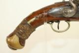  Circa 1800 Antique EUROPEAN Flintlock HORSE Pistol - 5 of 12