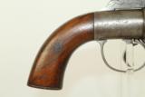  CASED British Antique PEPPERBOX 8 Shot Revolver - 14 of 16