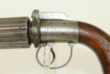  CASED British Antique PEPPERBOX 8 Shot Revolver - 7 of 16