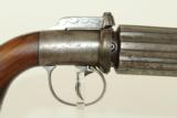  CASED British Antique PEPPERBOX 8 Shot Revolver - 15 of 16