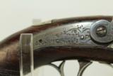  ORIGINAL 1850s CCW Antique Henry DERINGER Pistol - 3 of 15