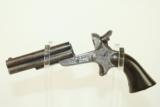  ENGRAVED Antique SHARPS & Hankins Pepperbox Pistol - 1 of 14