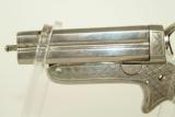  Large SPANISH Made Antique SHARPS PEPPERBOX Pistol - 4 of 13
