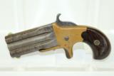  SCARCE Antique Frank WESSON Superposed Pistol - 4 of 6