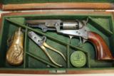  Cased CIVIL WAR Antique COLT 1849 Pocket Revolver - 3 of 19