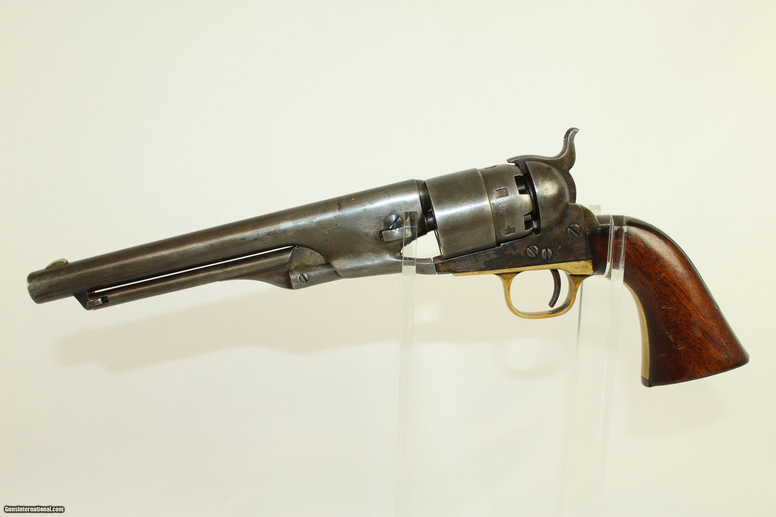 Late Post-CIVIL WAR Antique Colt 1860 Army Revolver