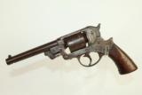  CIVIL WAR Antique Starr 1858 DA CAVALRY Revolver - 1 of 11