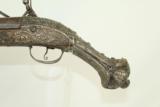  Ornate OTTOMAN Turkish Antique Flintlock Pistol
- 16 of 17