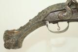  Ornate OTTOMAN Turkish Antique Flintlock Pistol
- 3 of 17