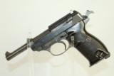  Fine & RARE NAZI German WWII P38 Police Pistol - 1 of 15