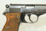  RARE Nazi RZM Marked Walther PPK Pistol & Holster - 12 of 18