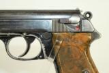  RARE Nazi RZM Marked Walther PPK Pistol & Holster - 5 of 18