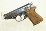  RARE Nazi RZM Marked Walther PPK Pistol & Holster - 2 of 18