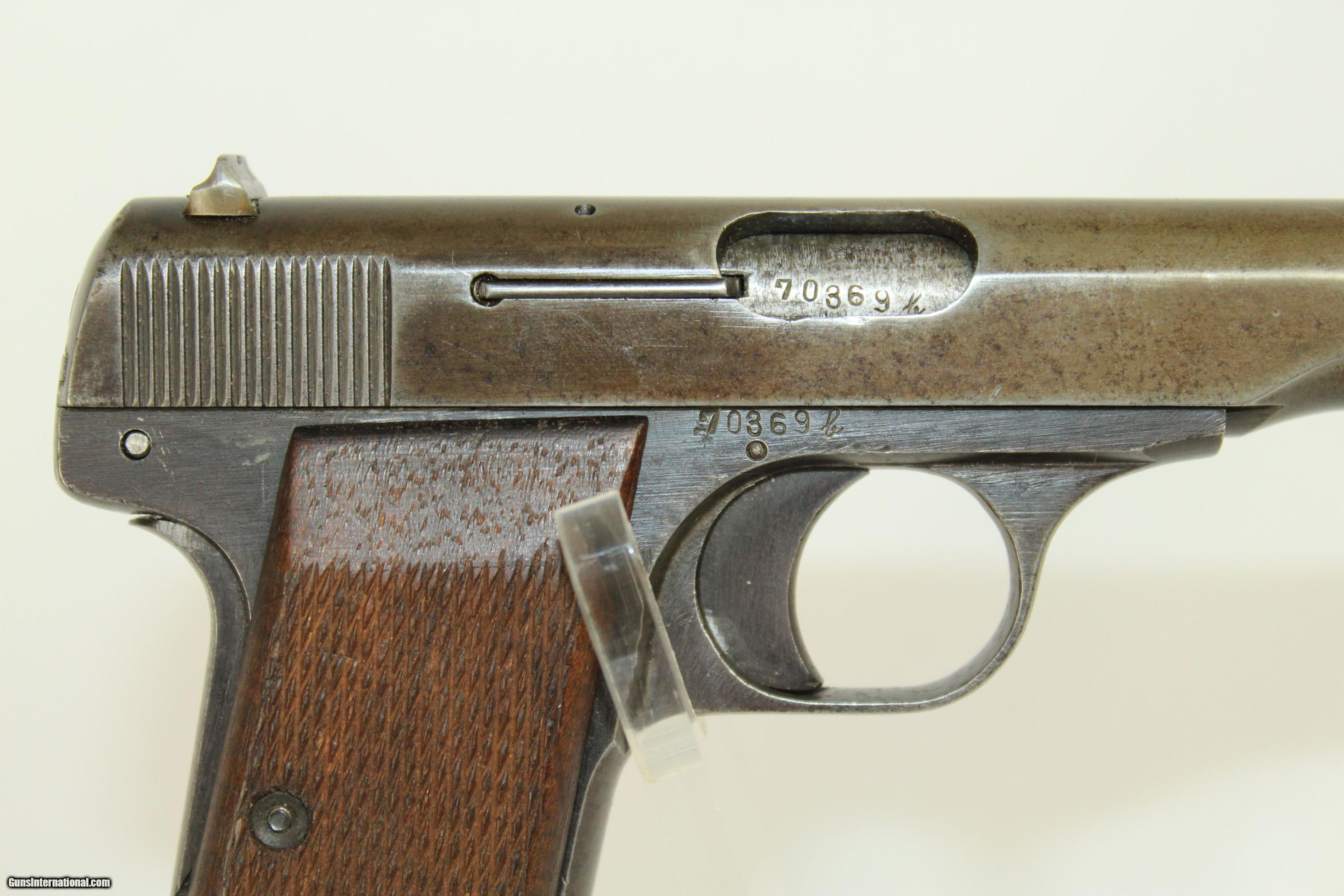 Wwii Nazi German Browning Fn 1922 32 Acp Pistol 2685