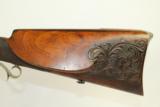  MAKER Marked GERMAN Antique Percussion Long Rifle - 19 of 24