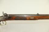  MAKER Marked GERMAN Antique Percussion Long Rifle - 11 of 24