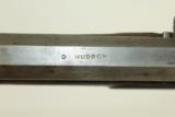  Antique “D. HUDSON” Marked Half Stock Plains Rifle - 8 of 13