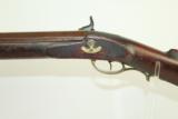  ID’ed Antique NY Pioneer’s Half-Stock Long Rifle - 9 of 12