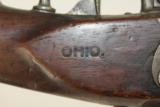  “OHIO” Marked CIVIL WAR Antique Swiss 1842 Musket - 3 of 15