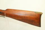  Left-Handed Antique American Long Rifle Marked JMS - 3 of 11