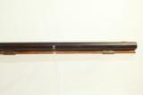 Left-Handed Antique American Long Rifle Marked JMS - 11 of 11