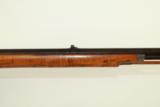  Left-Handed Antique American Long Rifle Marked JMS - 10 of 11