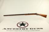  Left-Handed Antique American Long Rifle Marked JMS - 1 of 11