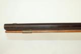  Left-Handed Antique American Long Rifle Marked JMS - 5 of 11