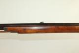  Left-Handed Antique American Long Rifle Marked JMS - 4 of 11