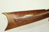  Albany NEW YORK Antique Half-Stock .41 Long Rifle - 5 of 13