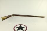  “FISHER” & “PARKER” Marked Antique Long Rifle - 1 of 20