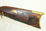  “FISHER” & “PARKER” Marked Antique Long Rifle - 13 of 20