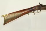  Antique “LITTLE” Marked PENNSYLVANIA Long Rifle - 1 of 14