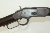 Antique Winchester 1873 Lever Action Rifle 38 WCF - 1 of 17
