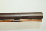 Nice Antique MAKER MARKED Half Stock Plains Rifle - 6 of 11