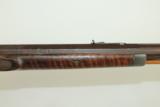  Nice Antique MAKER MARKED Half Stock Plains Rifle - 4 of 11
