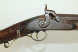  Nice Antique MAKER MARKED Half Stock Plains Rifle - 3 of 11