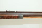  Nice Antique MAKER MARKED Half Stock Plains Rifle - 5 of 11