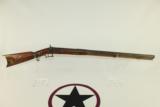  “E. HOWE” Marked & Decorated Half-Stock Long Rifle - 3 of 15