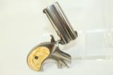  Nickel Remington Double Deringer Pistol - 6 of 6